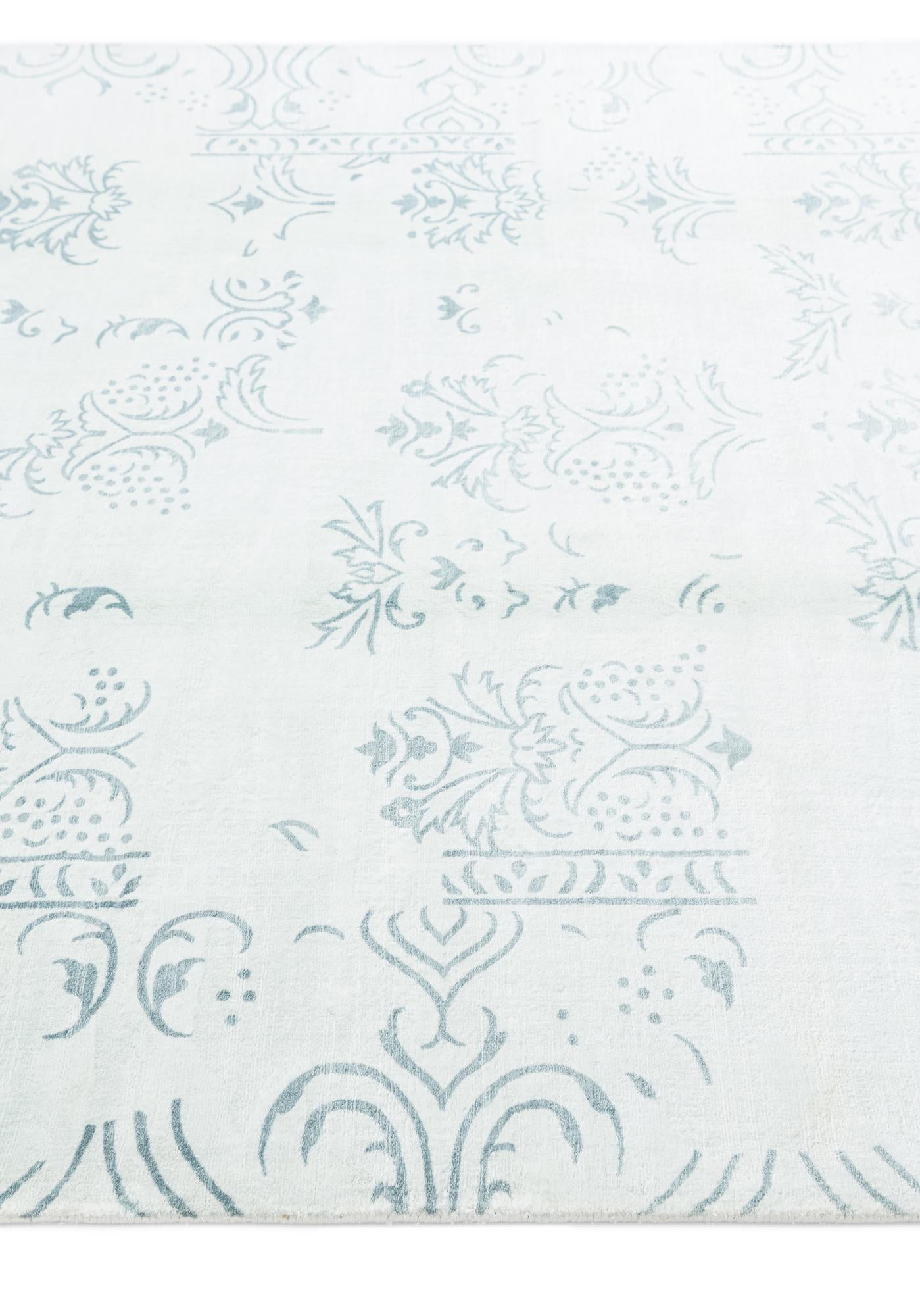 5' 5 x 7' 10 Hand Knotted Darya Wool Rug