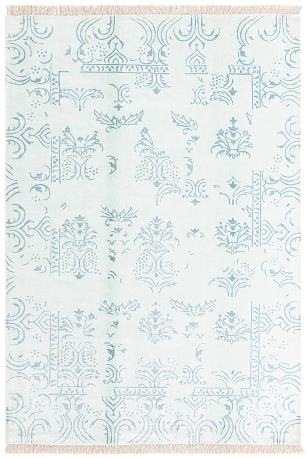 Detail image of 5' 5 x 7' 10 Hand Knotted Darya Wool Rug