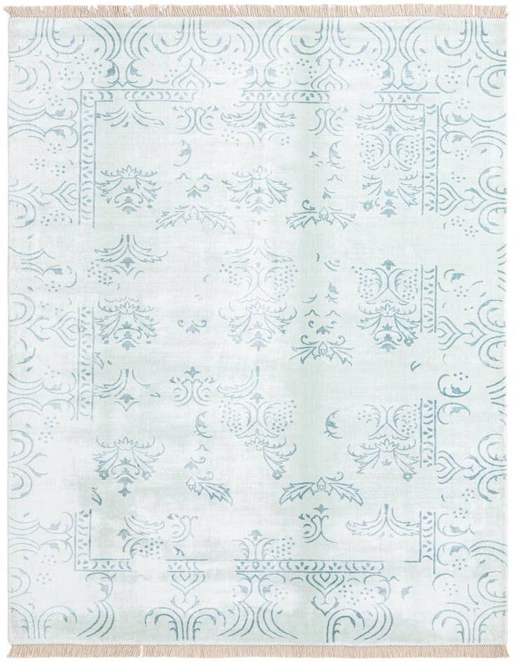 Detail image of 5' 5 x 8' Hand Knotted Darya Wool Rug