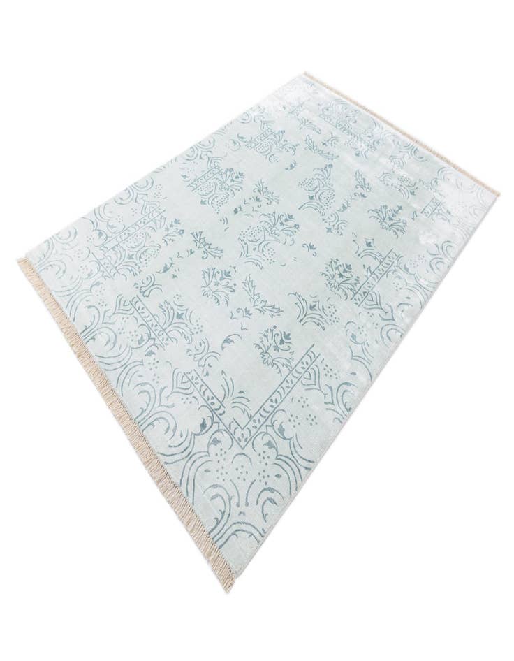 Detail image of 5' 7 x 7' 10 Hand Knotted Darya Wool Rug