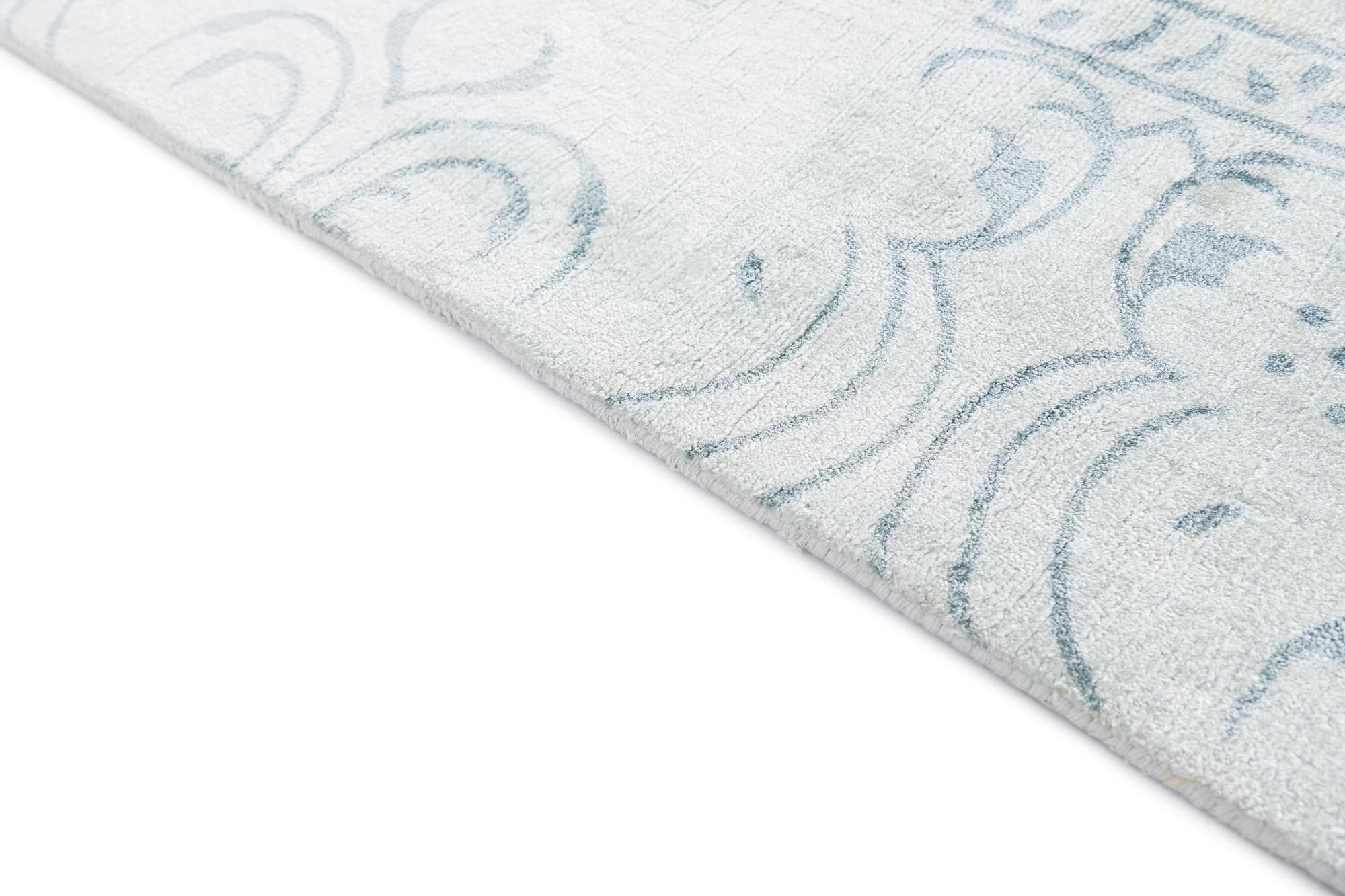 5' 7 x 7' 10 Hand Knotted Darya Wool Rug