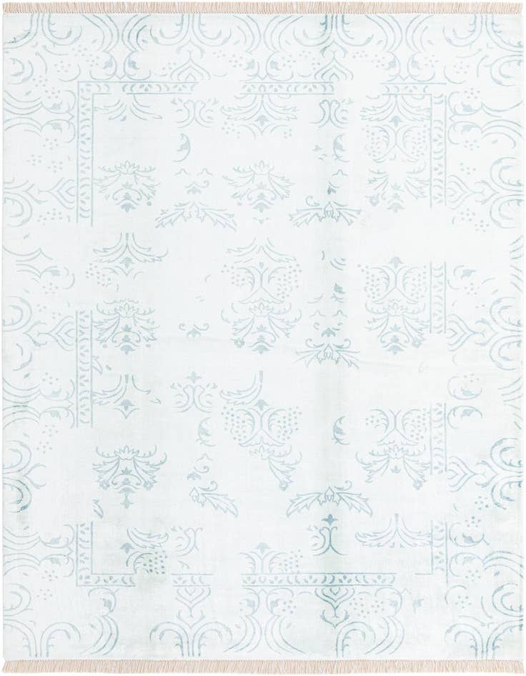 Detail image of 5' 7 x 7' 10 Hand Knotted Darya Wool Rug
