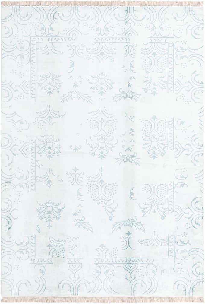 5' 7 x 7' 10 Hand Knotted Darya Wool Rug