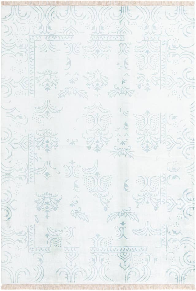 Detail image of 5' 7 x 7' 10 Hand Knotted Darya Wool Rug