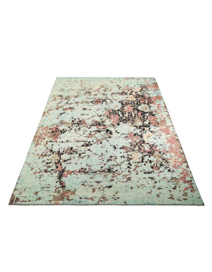 10' 5 x 14' 1 Hand Knotted Darya Wool Rug