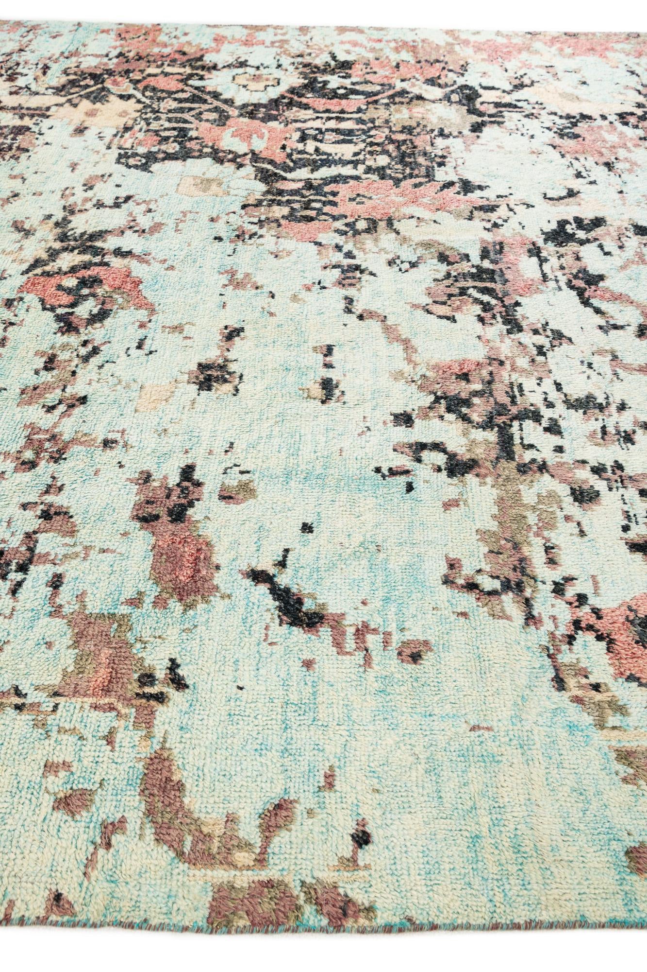10' 5 x 14' 1 Hand Knotted Darya Wool Rug