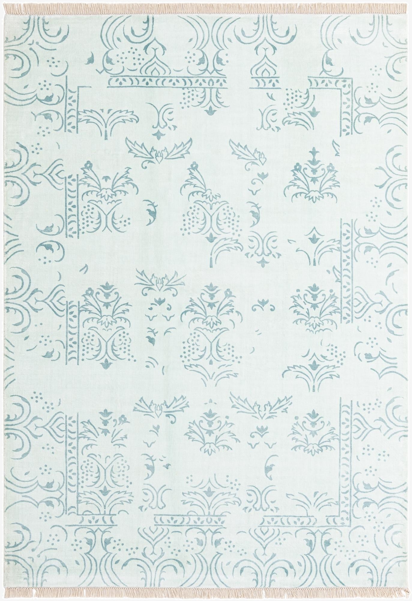 Primary image 5' 7 x 7' 9  Hand Knotted Darya Wool Rug