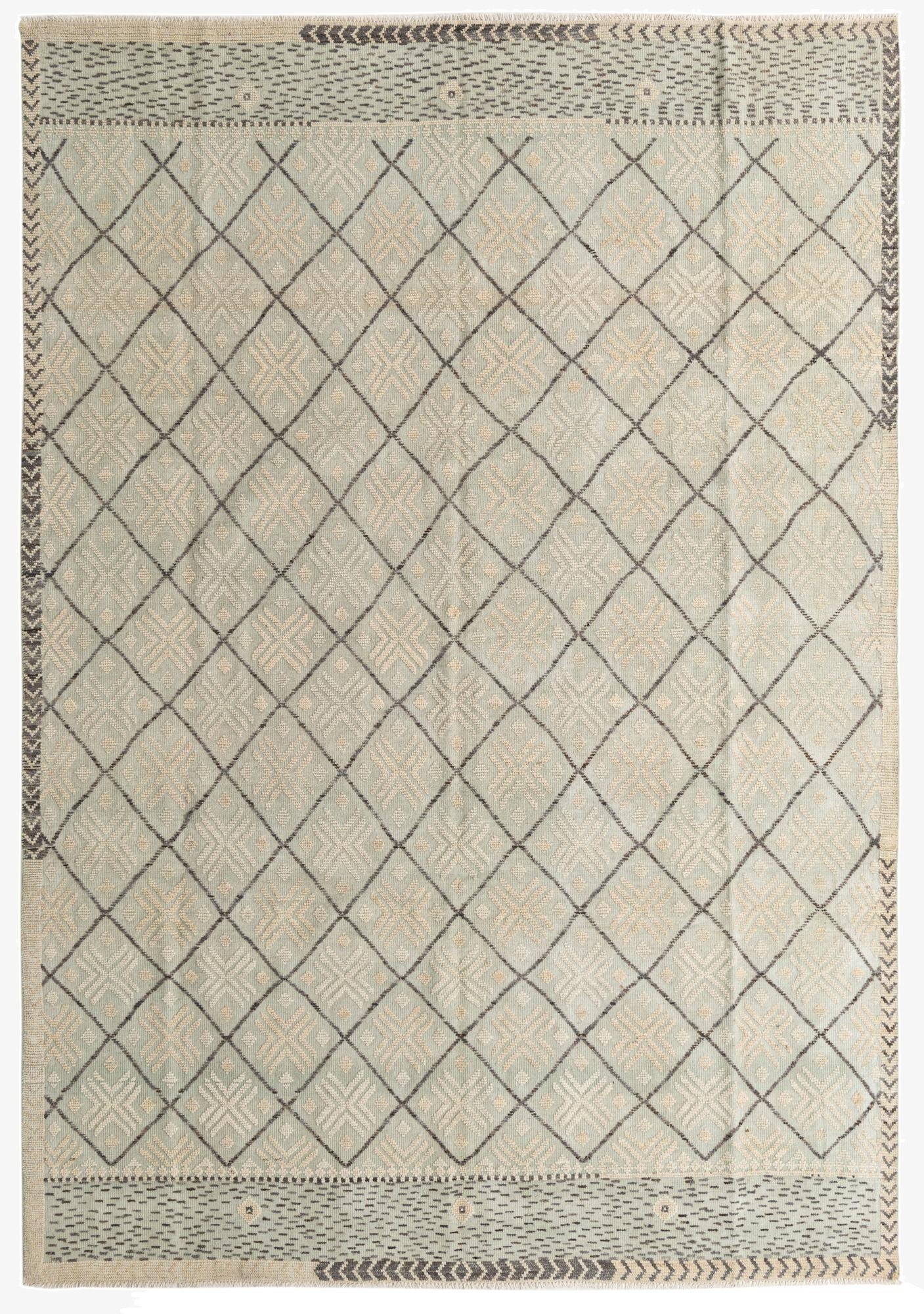 8' 9 x 12' 7  Hand Knotted Darya Wool Rug
