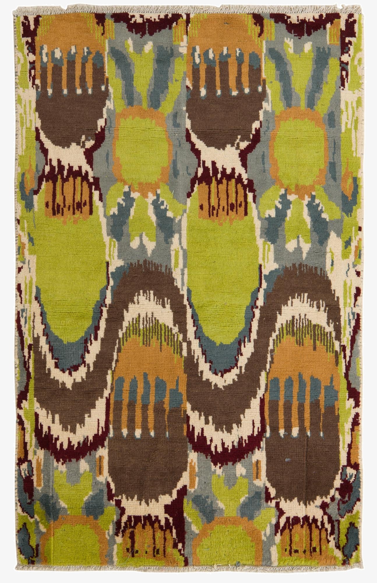 3' 10 x 6' Hand Knotted Darya Wool Rug