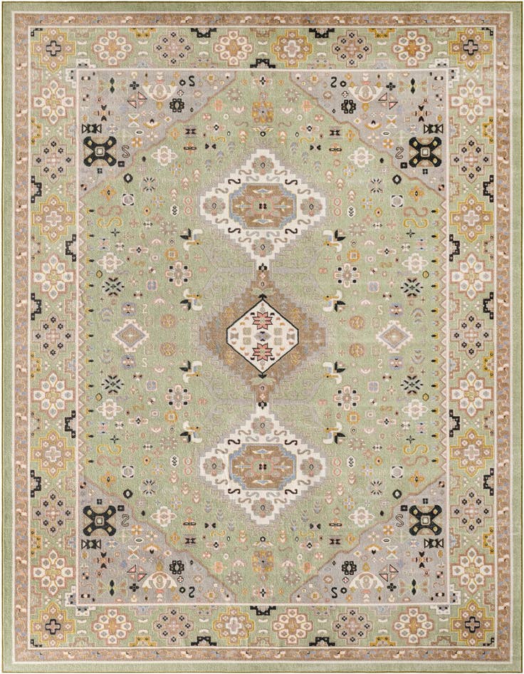 Detail image of 10' x 14' Kamala Washable Rug