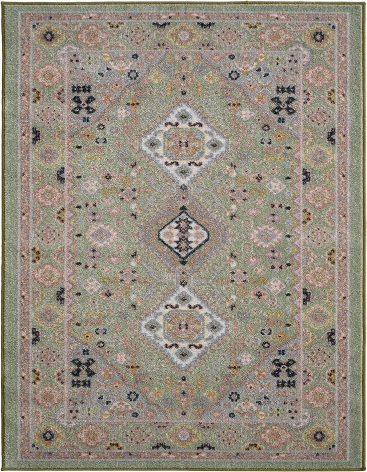 Detail image of 3' 3 x 5' 3 Kamala Washable Rug