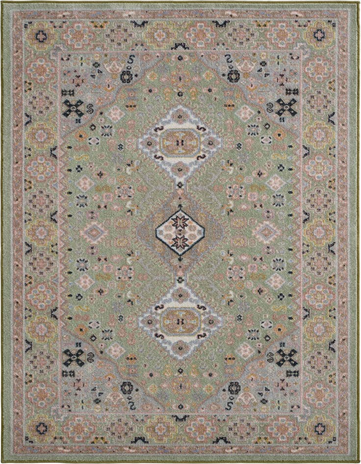 Detail image of 4' x 6' Kamala Washable Rug