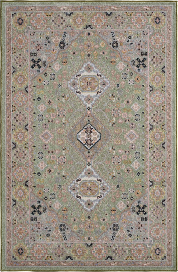Detail image of 4' x 6' Kamala Washable Rug