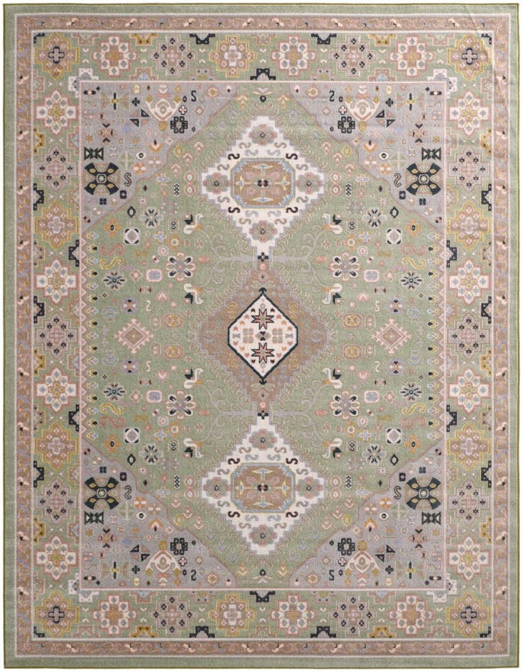 Detail image of 7' 10 x 10' Kamala Washable Rug