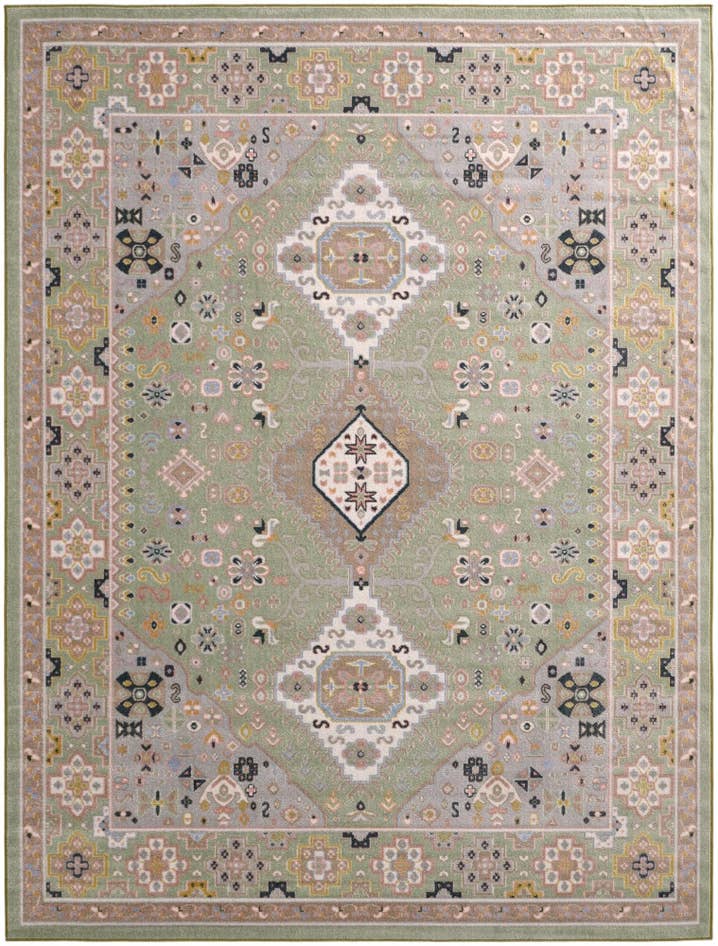 Detail image of 7' 10 x 10' Kamala Washable Rug
