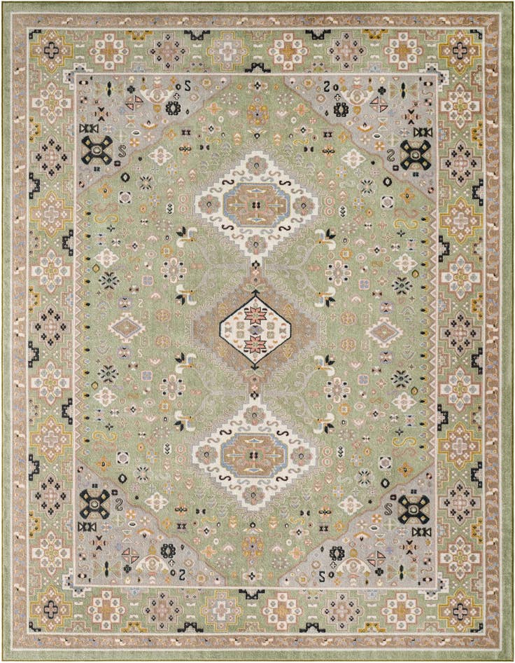 Detail image of 9' x 12' Kamala Washable Rug