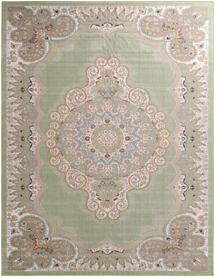 Detail image of 10' x 14' Kamala Washable Rug