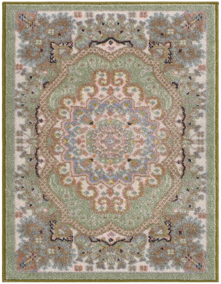 Detail image of 2' x 3' Kamala Washable Rug