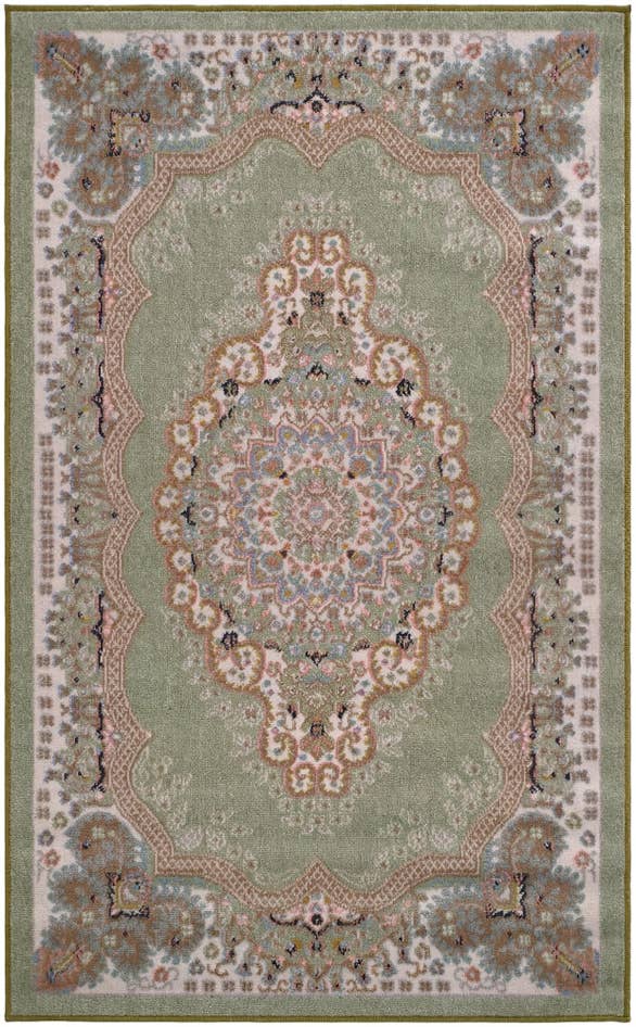 Detail image of 3' 3 x 5' 3 Kamala Washable Rug