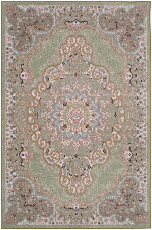 Detail image of 4' x 6' Kamala Washable Rug