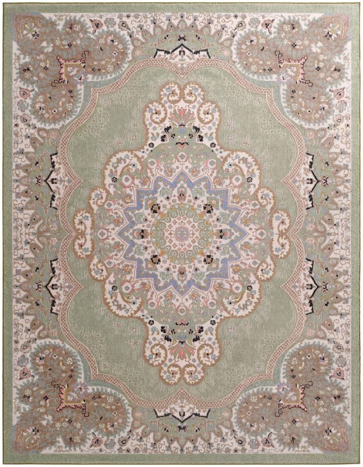 Detail image of 7' 10 x 10' Kamala Washable Rug