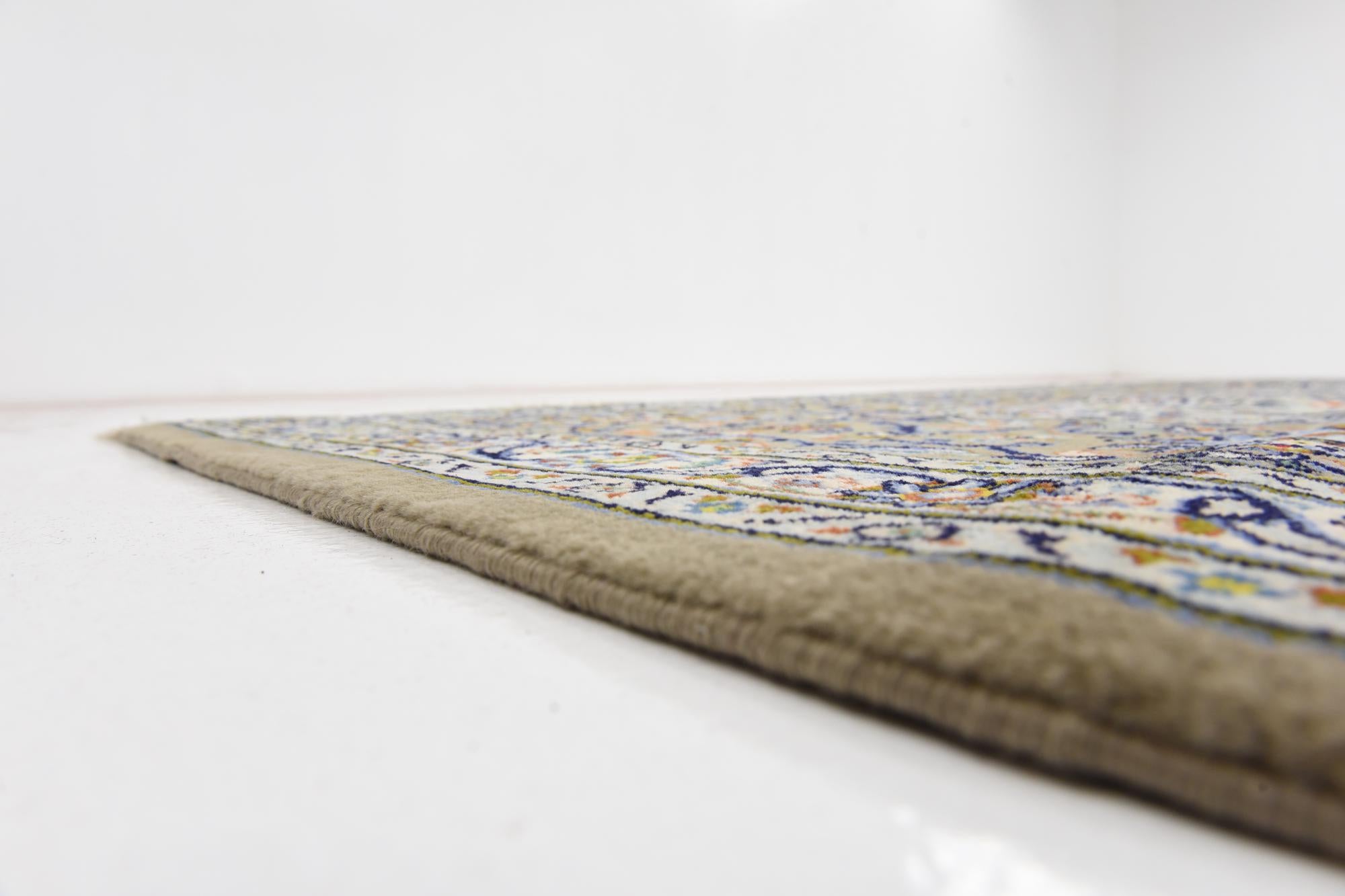 310cm x 425cm anudado a mano Kashan Alfombra Persa Lana