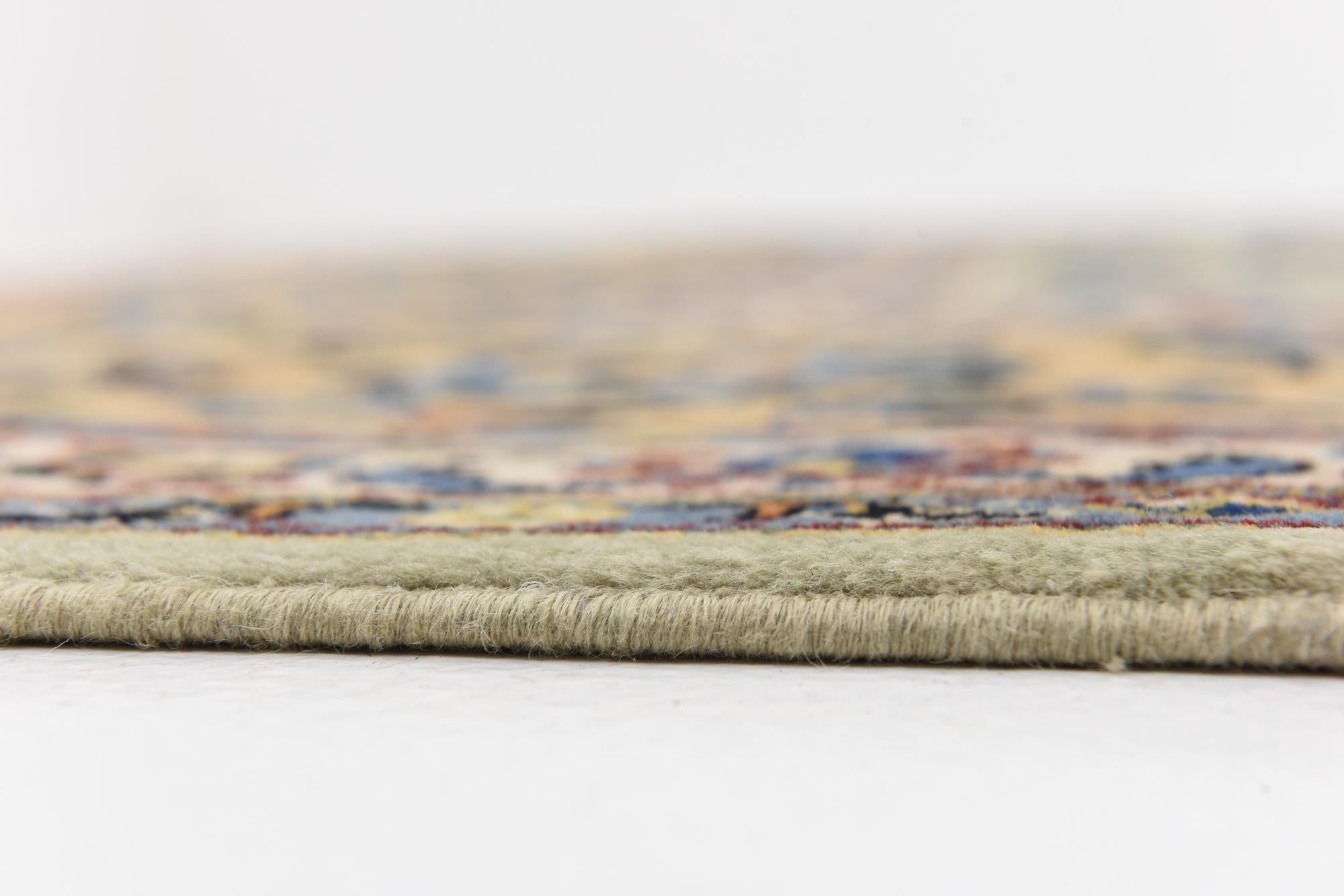 9' 10 x 13' 9 Hand Knotted Kashan Persian Wool Rug
