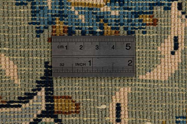 8' 10 x 11' 10 Hand Knotted Kashan Persian Wool Rug