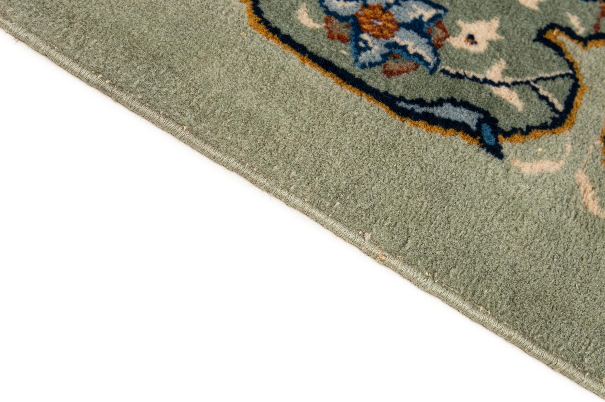 8' 10 x 11' 10 Hand Knotted Kashan Persian Wool Rug