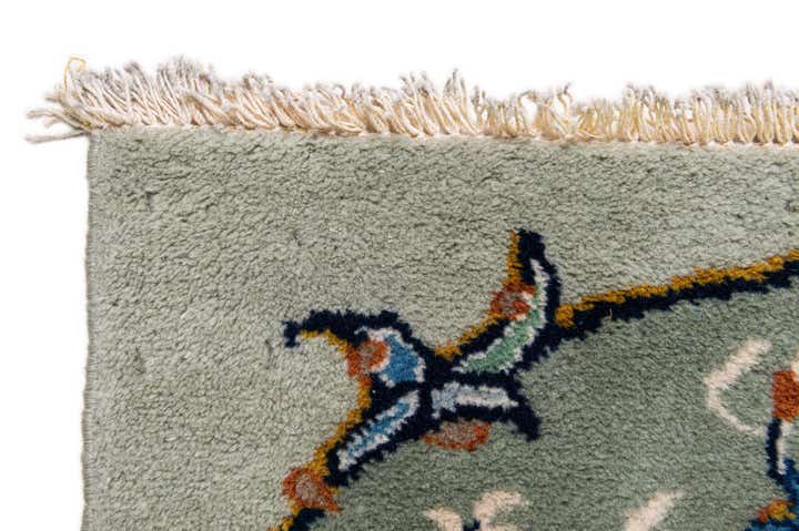 8' 10 x 11' 10 Hand Knotted Kashan Persian Wool Rug