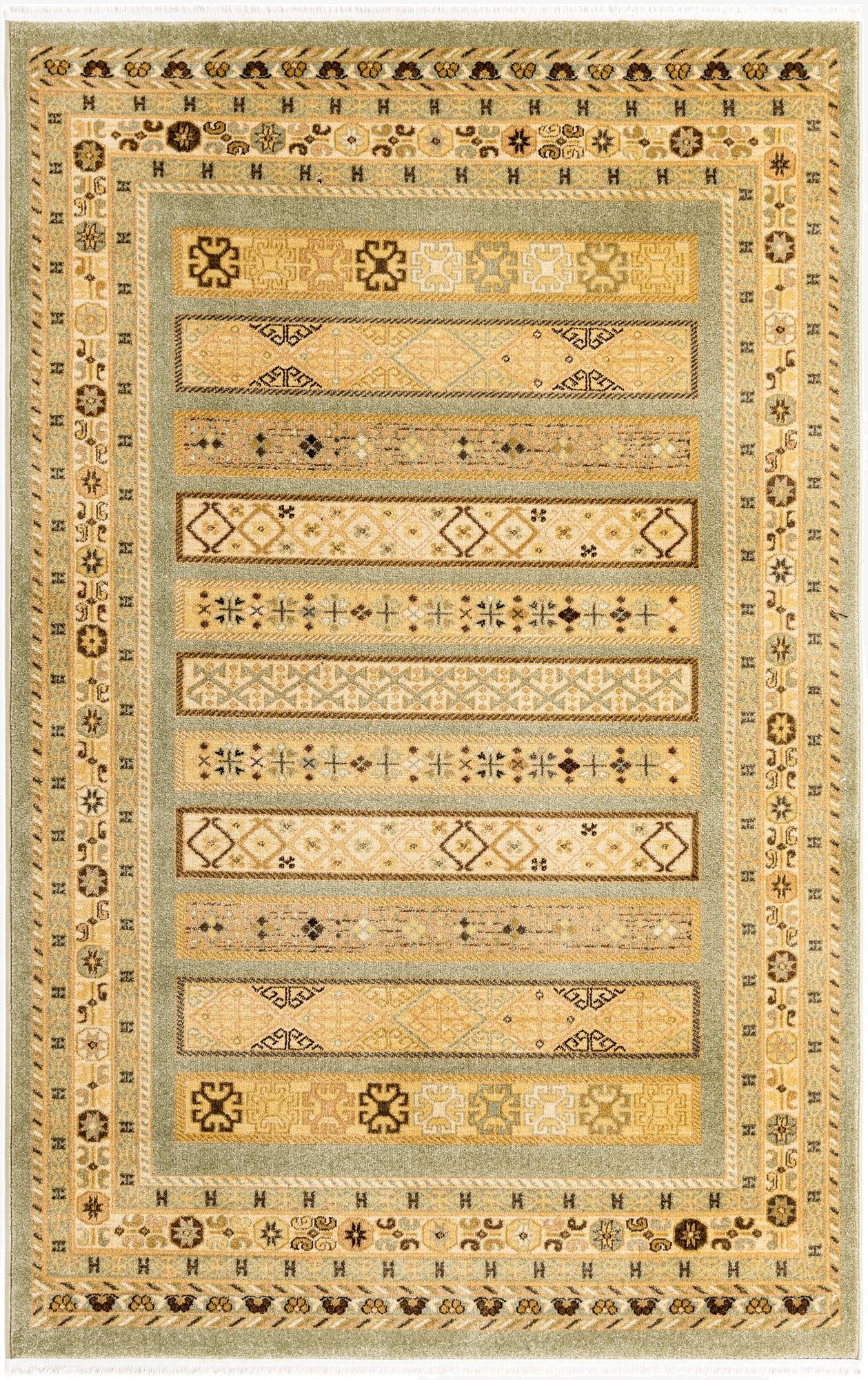 Primary image 5' x 8' Kashkuli Gabbeh Rug
