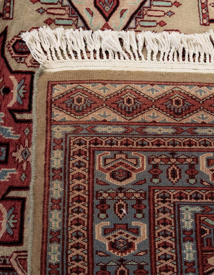 Detail image of 4' 3 x 6' 4  Hand Knotted Kazak Oriental Wool Rug