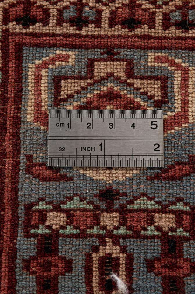 4' 3 x 6' 4 Hand Knotted Kazak Oriental Wool Rug