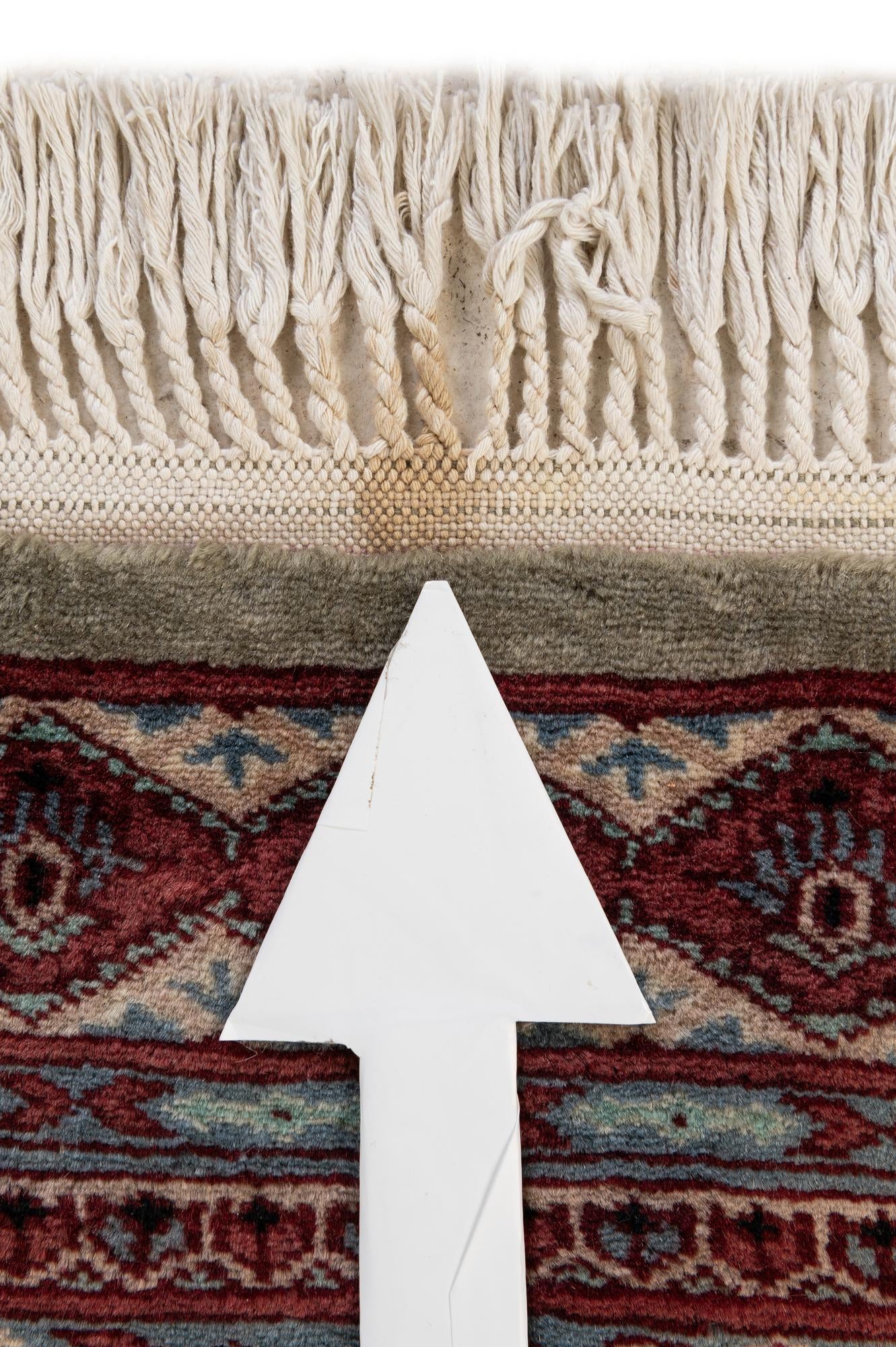 4' 3 x 6' 4 Hand Knotted Kazak Oriental Wool Rug