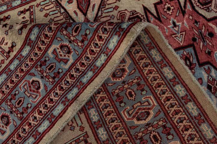 4' 3 x 6' 4 Hand Knotted Kazak Oriental Wool Rug