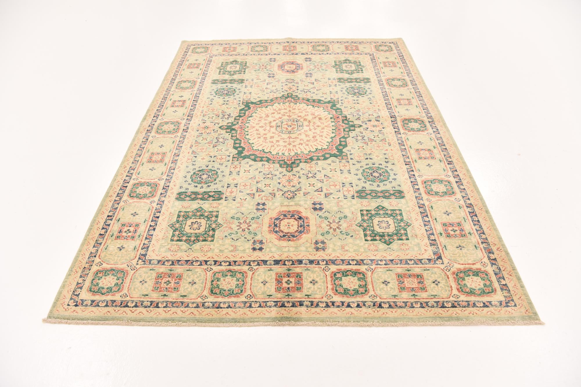 175cm x 245cm Hand Knotted Kazak Rug