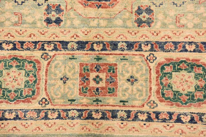 5' 8 x 8' Hand Knotted Kazak Rug