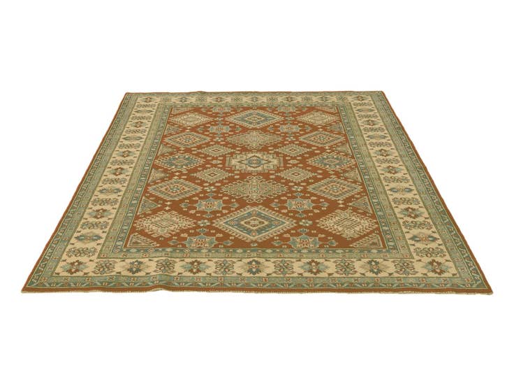 Detail image of 5' 5 x 7' 9 Hand Knotted Kazak Rug