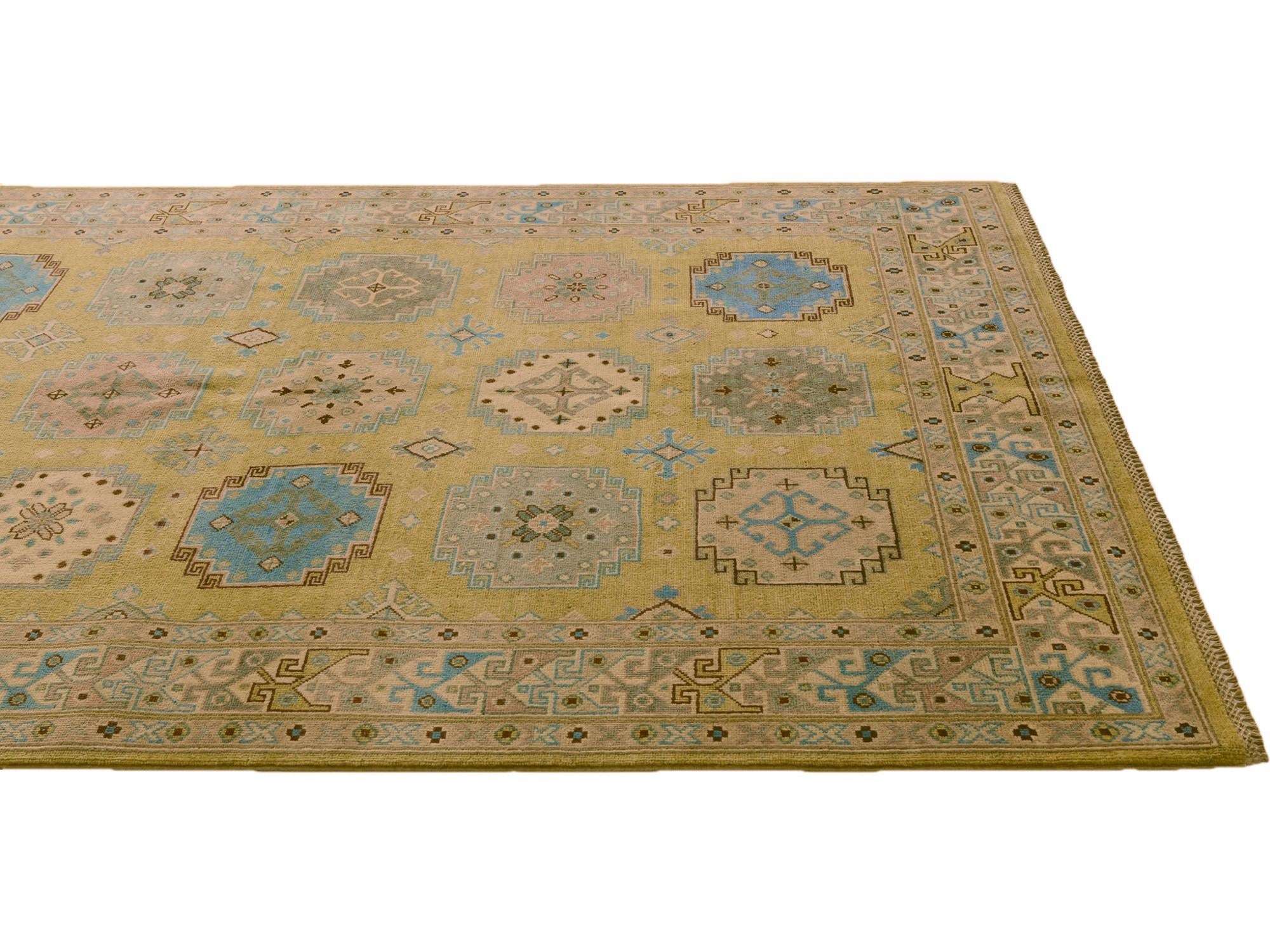 5' 5 x 7' 9 Hand Knotted Kazak Rug