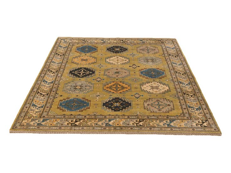 Detail image of 5' 8 x 7' 11 Hand Knotted Kazak Rug