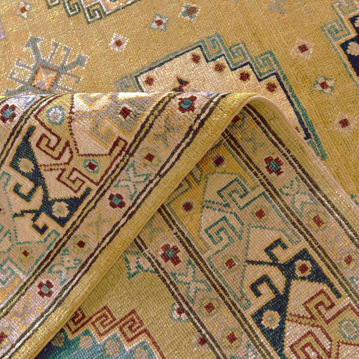 5' 8 x 7' 11 Hand Knotted Kazak Rug