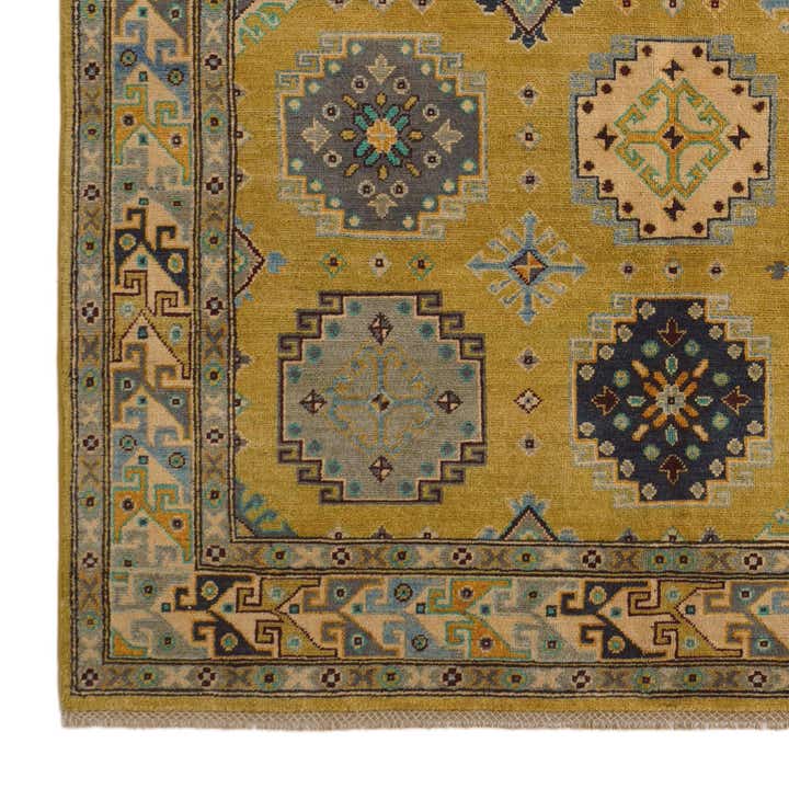 5' 8 x 7' 10 Hand Knotted Kazak Rug