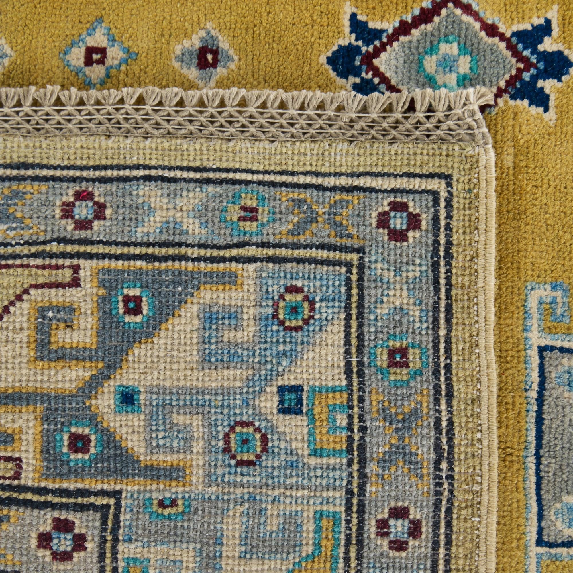 Detail image 12 of 12: 5' 8 x 7' 10 Hand Knotted Kazak Rug