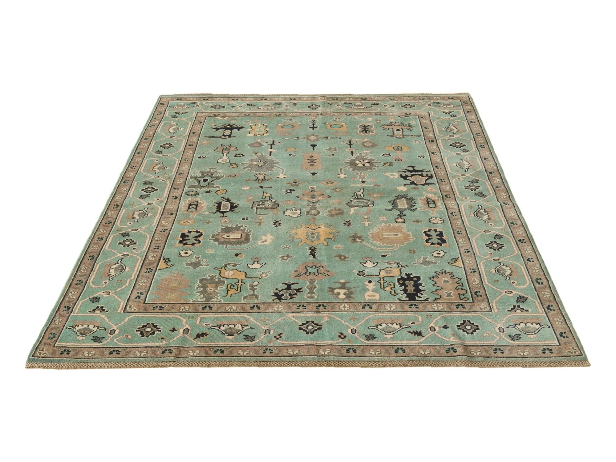 5' 6 x 7' 6 Hand Knotted Kazak Rug