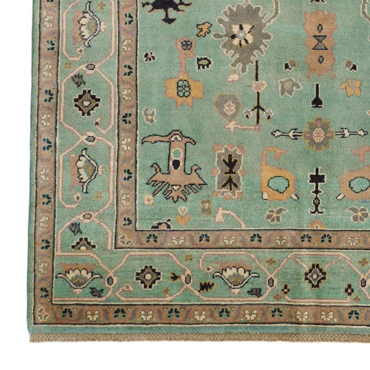 Detail image of 5' 6 x 7' 6 Hand Knotted Kazak Rug