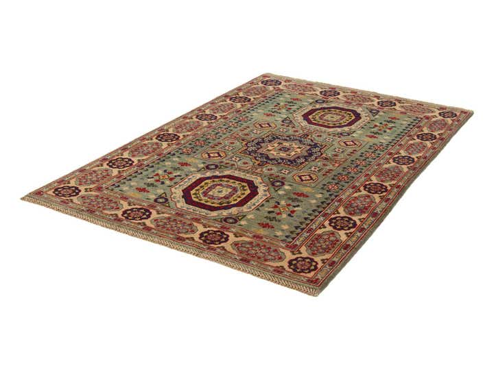 4' x 5' 11 Hand Knotted Kazak Rug