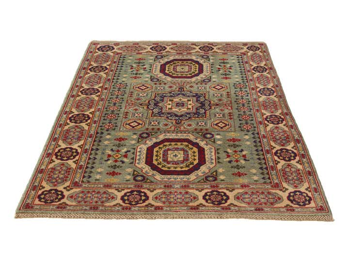4' x 5' 11 Hand Knotted Kazak Rug
