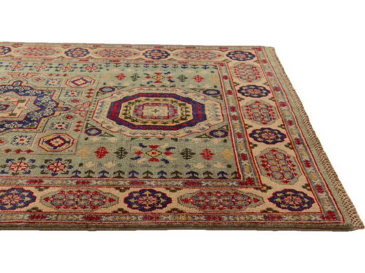 4' x 5' 11 Hand Knotted Kazak Rug
