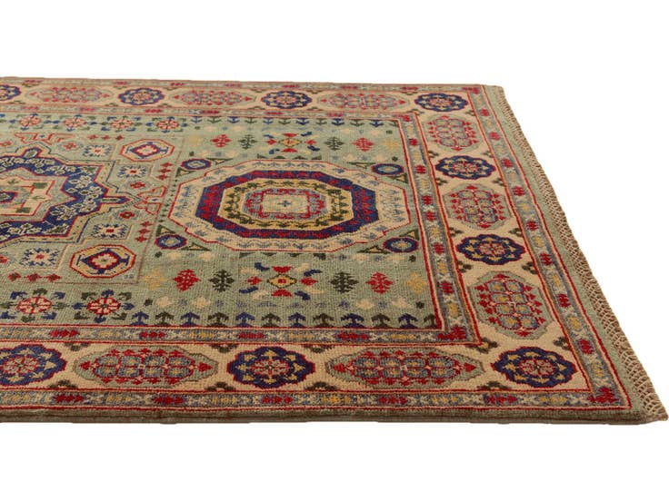 Detail image of 4' x 5' 11 Hand Knotted Kazak Rug