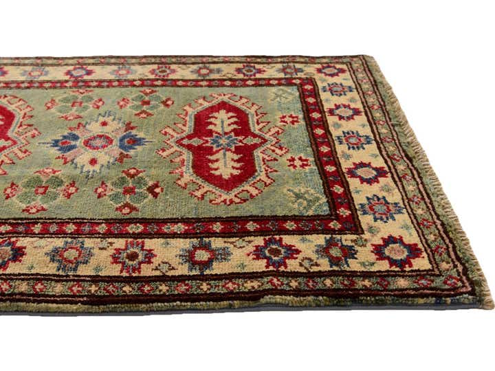 2' 1 x 2' 11 Hand Knotted Kazak Rug